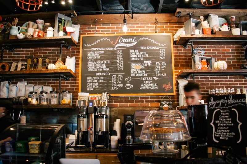 カフェ店内のイメージ画像