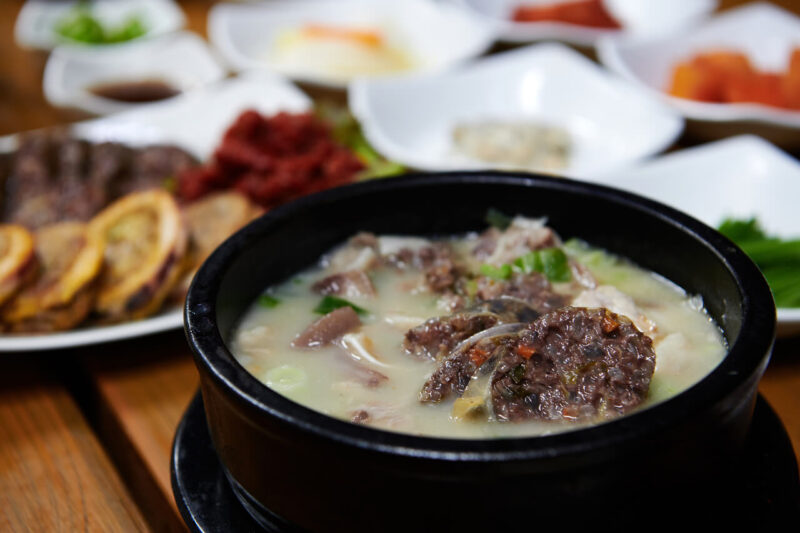 韓国料理「スンデクッパ」